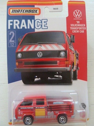 Matchbox france transporter - matchbox, vw