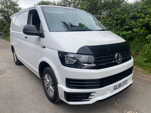 2018 transporter white - vw,